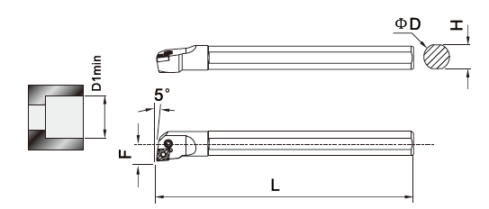 Держатель IRRIS S2532R-PCLNR-12