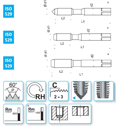 Метчик 529E26M14CT