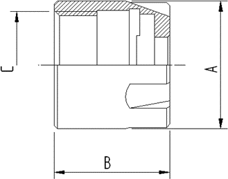 Гайка GHIERA MINI ER 25M