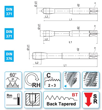 Метчик K80M6FOR-TXC