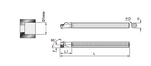 Держатель IRRIS A1820Q-SCLCL-09