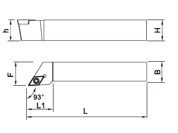 Держатель IRRIS SDJCR1616M11F