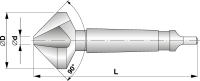 Зенковка 221626 16,5X90