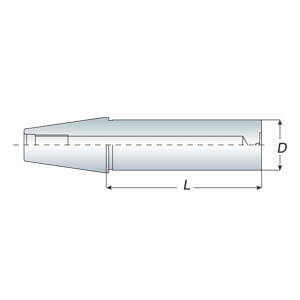 Тестовая оправка BT50-TA40-350
