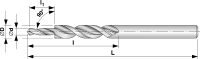 Сверло 221252 10X5,3 /M5-180°/