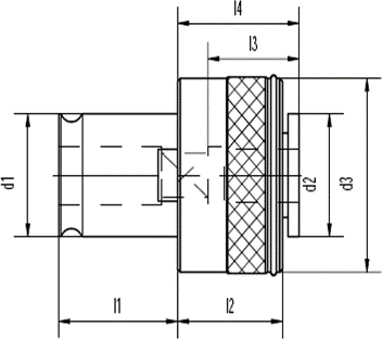 Вставка для метчиков BUSSOLA PORTA/M/C/F 12X9,0 GR.2