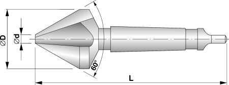 Зенковка 221624 16X60