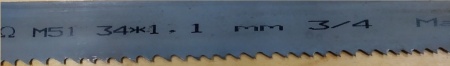 Ленточное полотно по металлу OMEGA M51 34х1,1 3/4