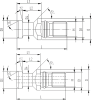 Штревель CODOLI ISO50 DIN 69872FORATO