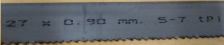 Ленточное полотно по металлу Wikus Proflex M42 27х0,9 5/7