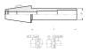 Тестовая оправка BT50-300