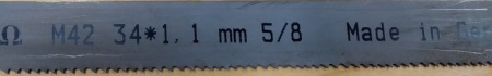Ленточное полотно по металлу OMEGA M42 34x1,1 5/8