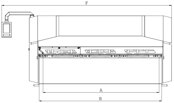 Гидравлические гильотинные ножницы MVDINAN iShear C08/6100 (изменяемый угол ножей)