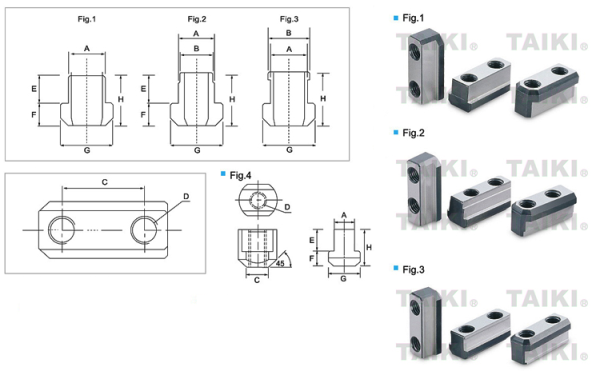 Комплект сухарей T06 for 6'' (To suit Kitagawa B-206)