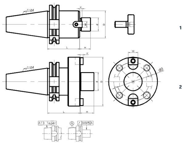 Оправка SK40-FMB(C)27-60