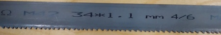 Ленточное полотно по металлу OMEGA M42 34x1,1 4/6