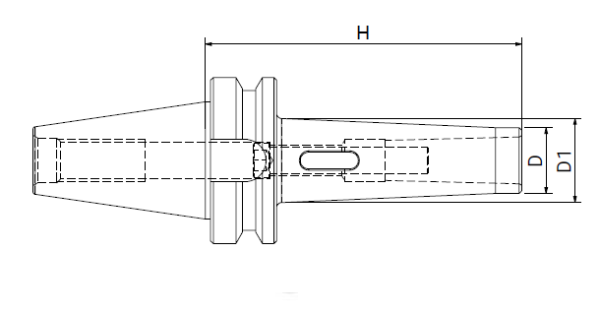 Оправка ISO50 MAS403BT H120 CM1 PUNTE
