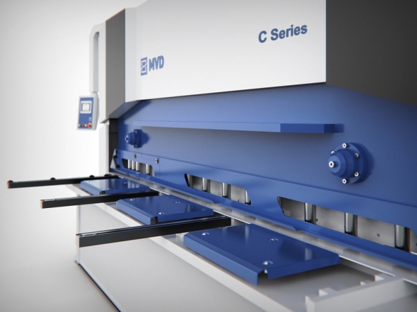 Гидравлические гильотинные ножницы MVDINAN iShear C13/4000 (изменяемый угол ножей)