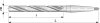 Зенкер 221482 29,7X296/175