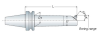 Борштанга BT40-BCA43-165