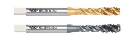 Метчик DIN371 M4*0.7 6H HSSE-Co TICN Spiral Flute Tap